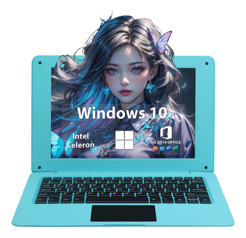 Win10/office 2019: Mini Portatil Compacto De 10.1 Pulgadas, 