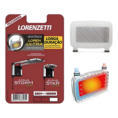 Lorenzetti Acqua Ultra Transparente Blanco - 6.8 Kw | Envío gratis