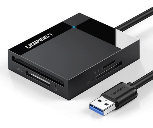 Lector Tarjetas 4 En 1 Ugreen Usb 3.0 Mem. Sd Tf Ms Cf 5gbps