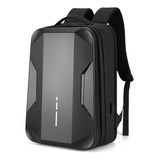 Mochila Para Notebook Feminina Rígida Impermeável 30 Litros Cor Preto Desenho Do Tecido Lisa