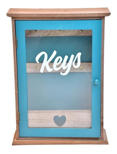 Organizador De Madera Keys 22x8x30 Cm Organizador