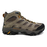 Botas Trekking Bajas Merrell Cuero Cordones Moab 3 Mid