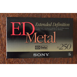 Fita De Vídeo Virgem-betamax Sony Ed Metal El-250 - Lacrada