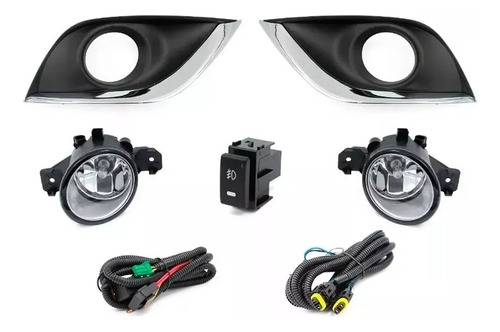 Faros Niebla Versa 2015 2016 2017 2018 Kit Xyz