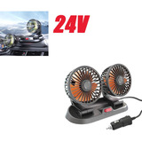 24v Ventilador De Doble Cabezal Universal Para Camión De 1 P