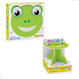 Mesa Infantil Com Banquinho Sapinho Animalkids Madeira Mdf