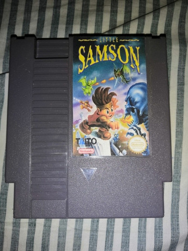 Nintendo Little Samson Con Portada Reimpresa Nes 