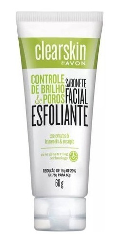 Sabonete Gel De Limpeza Facial Clearskin 60g - Avon