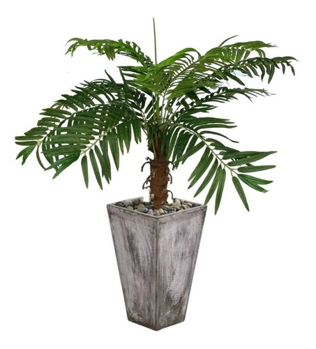 Arvore Artificial Decorativa Palmeira Fênix 90 Cm Realista