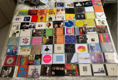 Coletânea Pet Shop Boys (79 Cds + 4 Dvds)