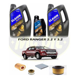 Kit De Filtros + Aceite Elaion F50e  Ford Ranger 2.2/3.2