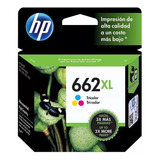 Hp 662xl Tricolor Original Caja Dañada