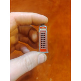  Antigua Cabina De Teléfono Inglesa Miniatura
