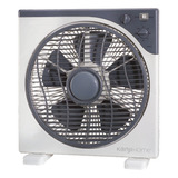 Ventilador De Piso Kanji Kjh-fh1201 Turbo Blanco Con 5 Palas Color  Gris De  Plástico, 12  De Diámetro 220 v