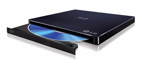Grabador Quemador LG Externo Blu Ray Dvd Usb Portable Negro
