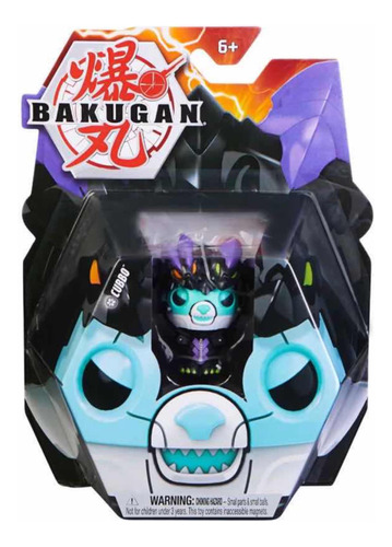 Figura Bakugan Nillious Black Cubbo Año 2021 835k