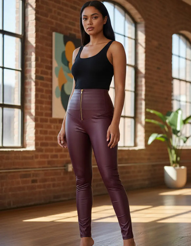 Pantalón De Mezclilla Dama Corte Colombiano Jeans Negro