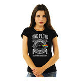 Polera Mujer Pink Floyd Dark Side Tour Rock Impresión Direct