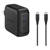 Cargador Gan Usb C Doble Power Delivery 100 W