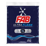 Detergente Fab Ultra Flash 9k - Kg a $12967