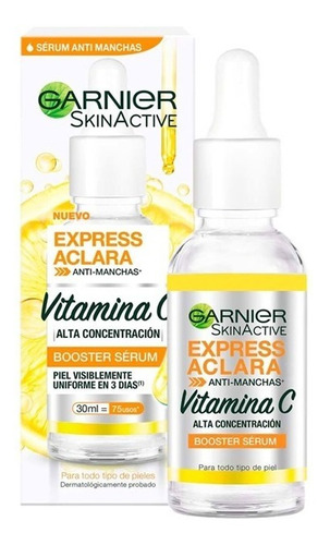 Serum Express Vitamina C Aclara 30 Ml Garnier