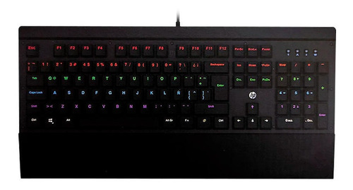 Teclado Gamer Hp Mecanico Rgb Gk500 Loi Chile