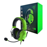 Faixa De Cabeça Verde Razer Blackshark V2 X, Cor Verde