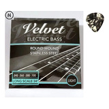 Encordado Bajo Electrico 040 Velvet 2060