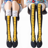 Calcetines Dibujos Moda Unisex Calceta Patas De Pollo,2pares