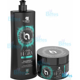 Kit Tonalizante Cabelo Pretos Hábito Cosméticos Lama Negra