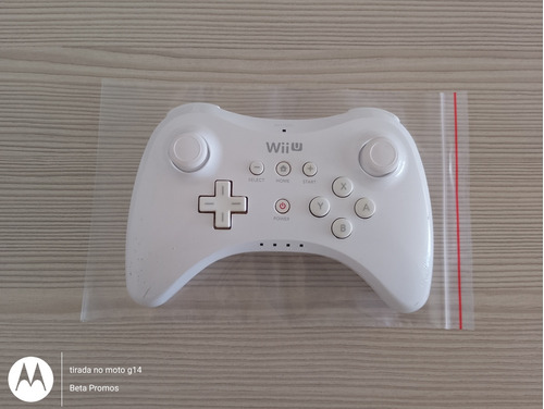 Wii U Pro Controller - Original Branco 
