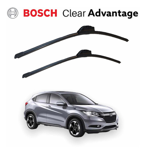 Plumas Limpiaparabrisas Bosch Honda Hr-v 2016 2017 2018