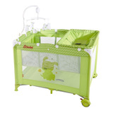 Corral Cuna Zoo Baby Verde Marca = D´bb