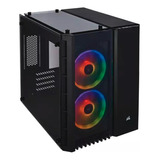 Gabinete Corsair Matx Crystal Series 280x Rgb Negro - Outlet