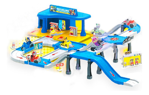 Pista Patrulla Canina Estacion Gasolina Paw Patrol Carros