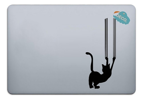 Calcomanía Sticker Vinil Para Laptop Gato Mod2