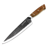 Cuchillo Parillero 20 Cm Premium L. Curacavi Funda Cuero Neg