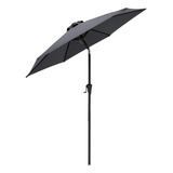 9 Pies Outdoor Market Patio Table Umbrella With Tilt