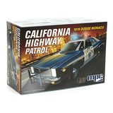 Mpc 1978 Dodge Monaco Chp Police Car 2t 1/25 Kit De Modelo A