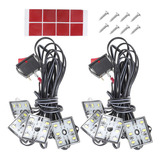 Remolque De Carga Para Camión Rv, 12 V, 48 Led, Accesorios