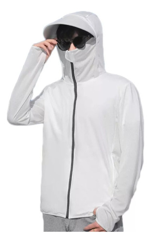 Upf 50+ Uv Zip Sport Sun Shirt .