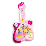 Guitarra Musical Interactiva Con Sonido Para Bebes Niños