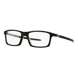 Óculos De Grau Oakley Pitchman Satin Black Ox8050 01-55