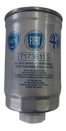 Filtro Combustible Original Diesel Fiat Con Purga Maranello Foto 2