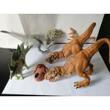 Jurassic World Rex Indominus Velociraptor Colección 
