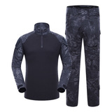 Conjunto De Uniforme Táctico De Camuflaje Para Hombre