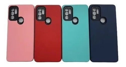 Funda Anti Golpes Reforzada + Vidrio 9h Para Motorola G60s