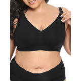 Ropa Interior Femenina Bralettes De Talla Grande Con Cobertu