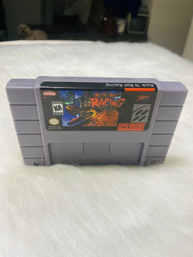 Super Nintendo Snes Jogo Rock'n Roll Racing