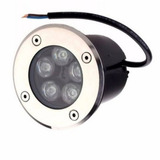 Spot Led Balizador 5w Verde Piso Prova D'água Ip65